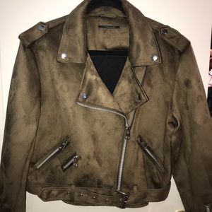 Women’s tahari faux suede jacket